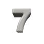 Preview: Sitzhocker Zahl 7