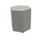 Preview: Sitzhocker Sechseck 36 cm