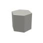 Preview: Sitzhocker Sechseck 45 cm