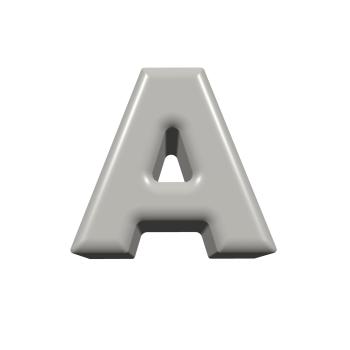 Sitzbuchstabe A