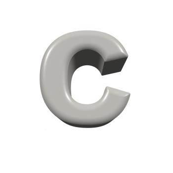 Sitzbuchstabe C