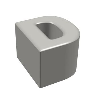 Sitzbuchstabe D