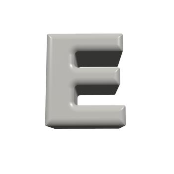 Sitzbuchstabe E