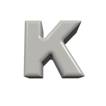 Sitzbuchstabe K