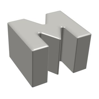 Sitzbuchstabe M