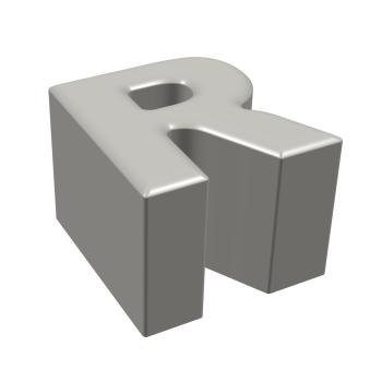 Sitzbuchstabe R