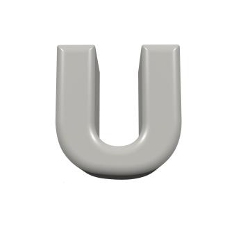 Sitzbuchstabe U