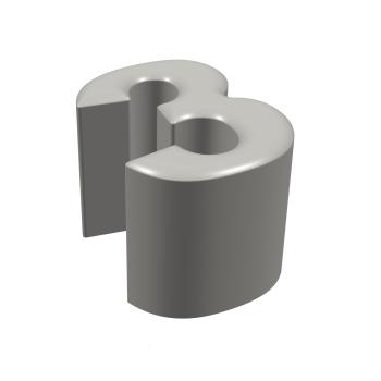 Sitzhocker Zahl 3