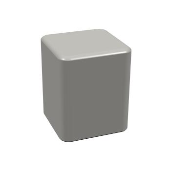 Moderner, handgefertigter Sitzwürfel 36x36 cm in trendiger Farbe, hochwertiges Kunstleder, Made in Germany, ideal als Sitzmöbel für Büro, Wohnzimmer oder Event.