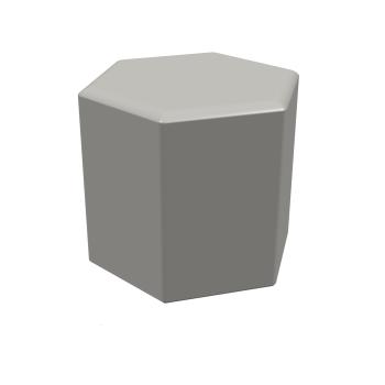 Sitzhocker Sechseck 45 cm