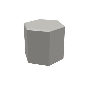 Sitzhocker Sechseck 45 cm
