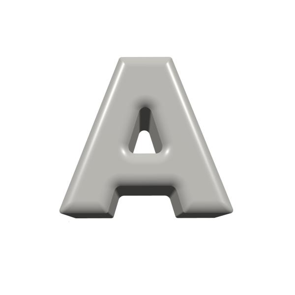 Sitzbuchstabe A