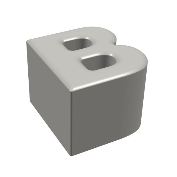 Sitzbuchstabe B