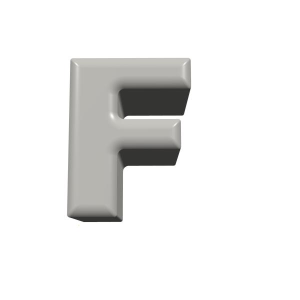 Sitzbuchstabe F
