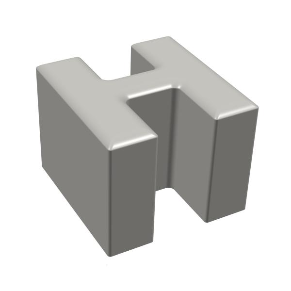 Sitzbuchstabe H