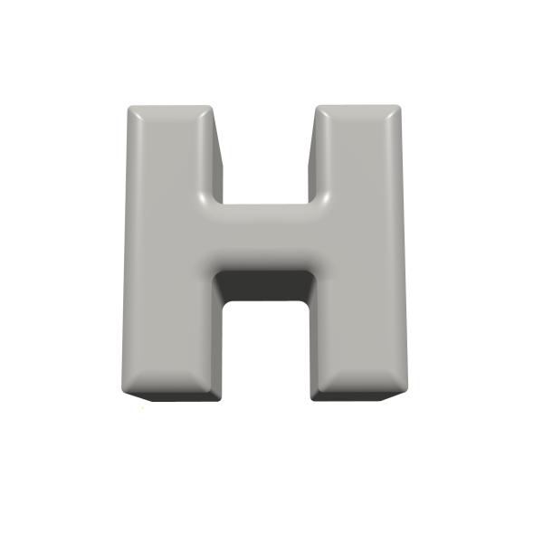 Sitzbuchstabe H