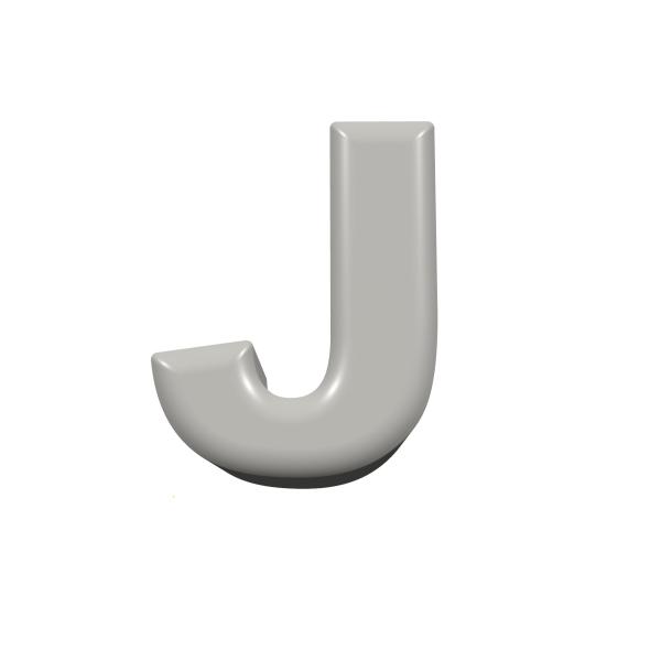 Sitzbuchstabe J