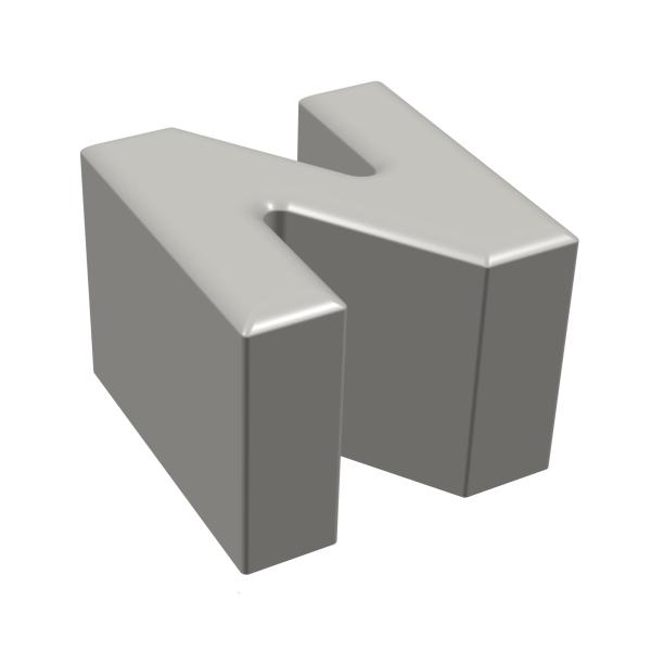 Sitzbuchstabe N