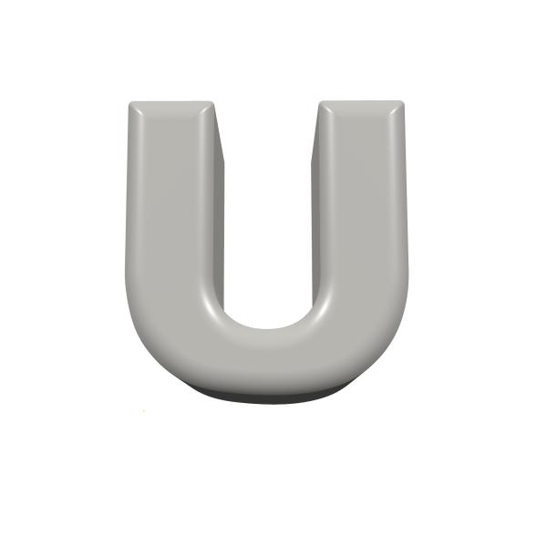 Sitzbuchstabe U