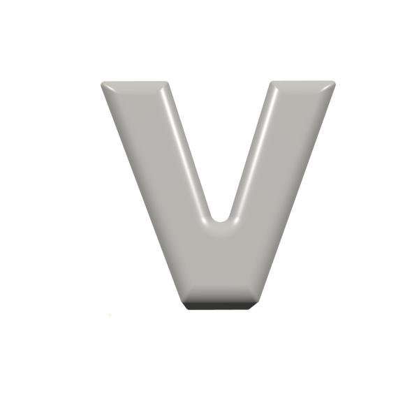 Sitzbuchstabe V