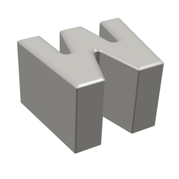 Sitzbuchstabe W