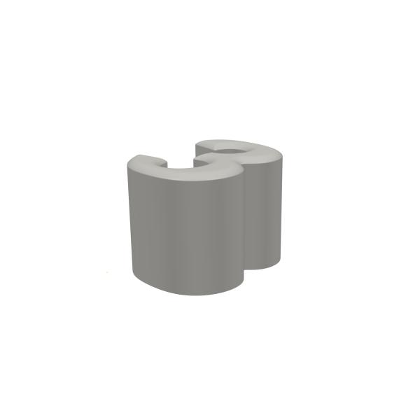 Sitzhocker Zahl 3