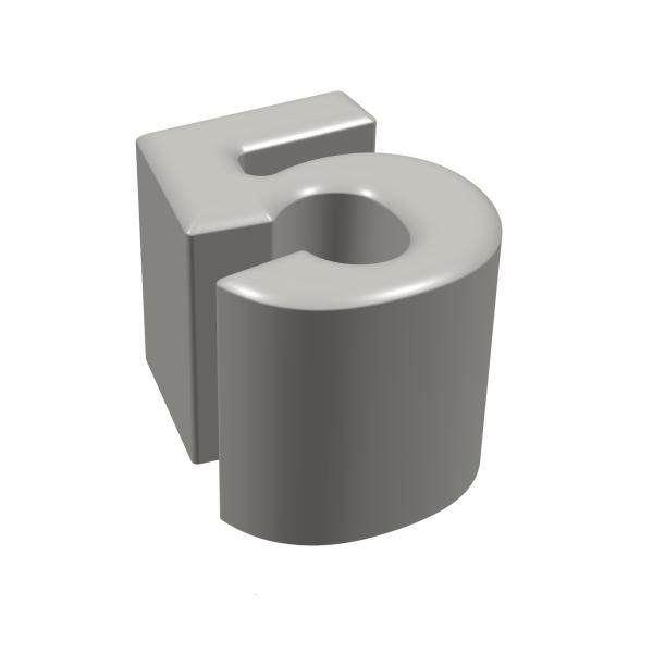Sitzhocker Zahl 5