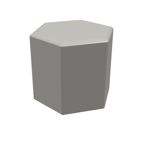 Sitzhocker Sechseck 45 cm
